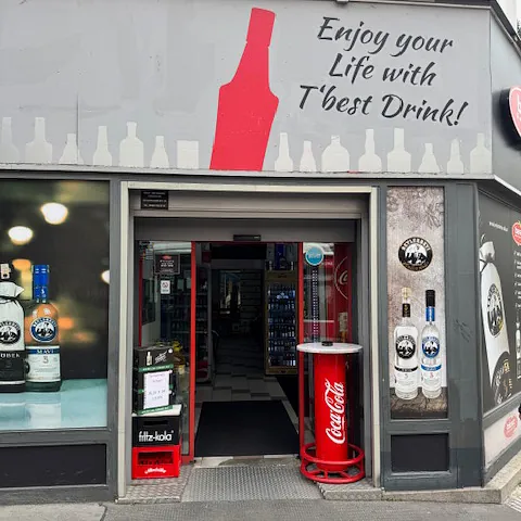 Best Getränke Aufnahmen vom Laden